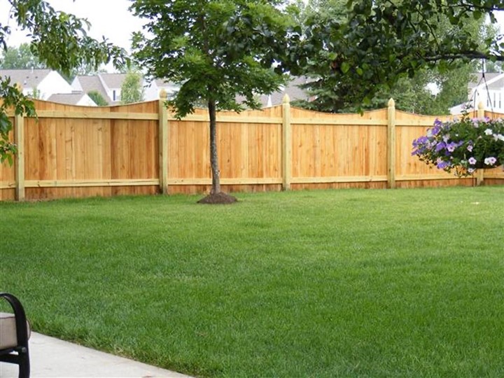 Wood Privacy Fence