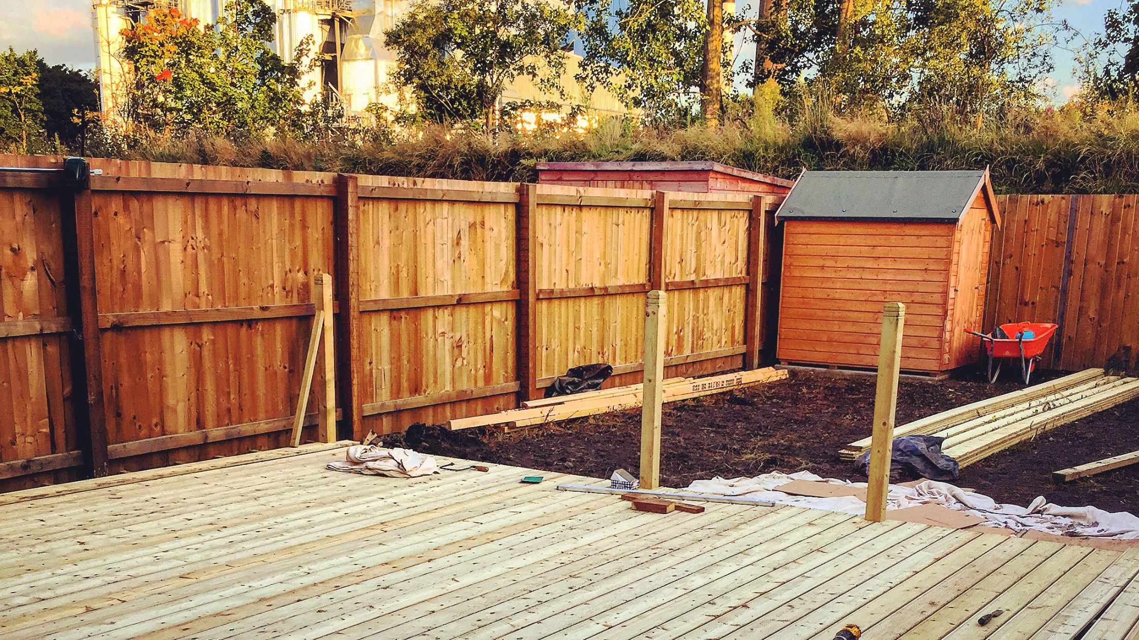 Wood Fence Installation