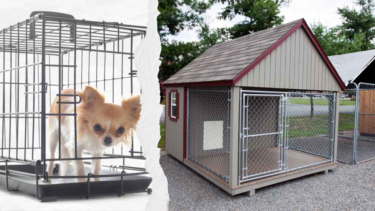 chain link dog kennels in Dayton
